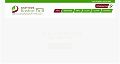 Desktop Screenshot of eastsidekosherdeli.com